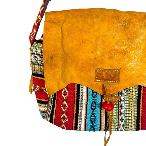 VINTAGE Lovely Boho Bag - Picture 4 of 10